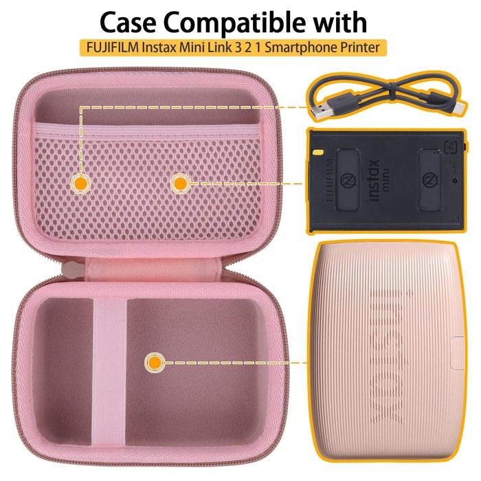 [Fujifilm] Instax Mini Link 3 Case, Pink co2CREAInstax Mini Link 3 Compatible (Case Only)