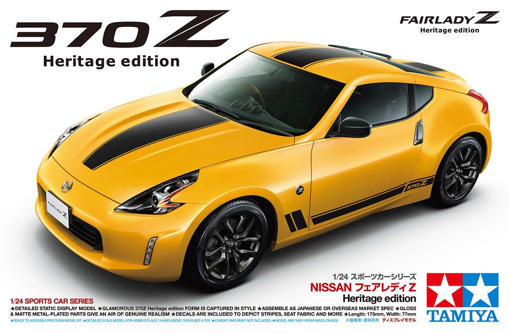 TAMIYA Sports Car Series Nissan Fairlady Z Heritage Edition Plastic Model Assembly Kit 24348 1/24 No.348 (Car)