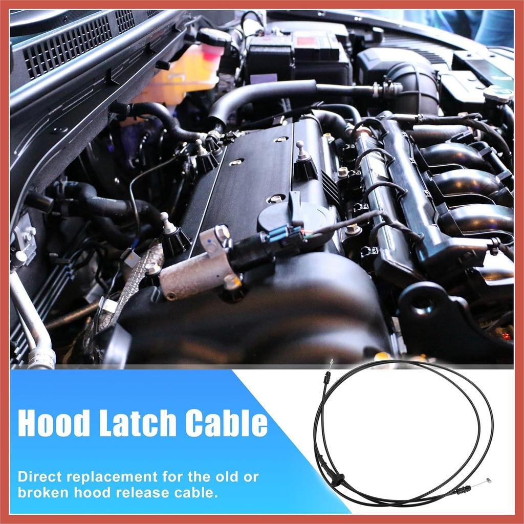 Трос привода замка капота ACROPIX для Ford F-150 1997-2004 для Ford Expedition 1997-2002 Трос замка капота Замена F65Z-16916-AB Автозапчасти