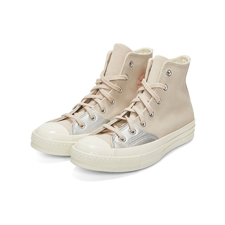 Converse 1970-е Chuck Taylor All Star Повседневные Ретро Высокие парусиновые кеды Женские кроссовки Хаки 572596C