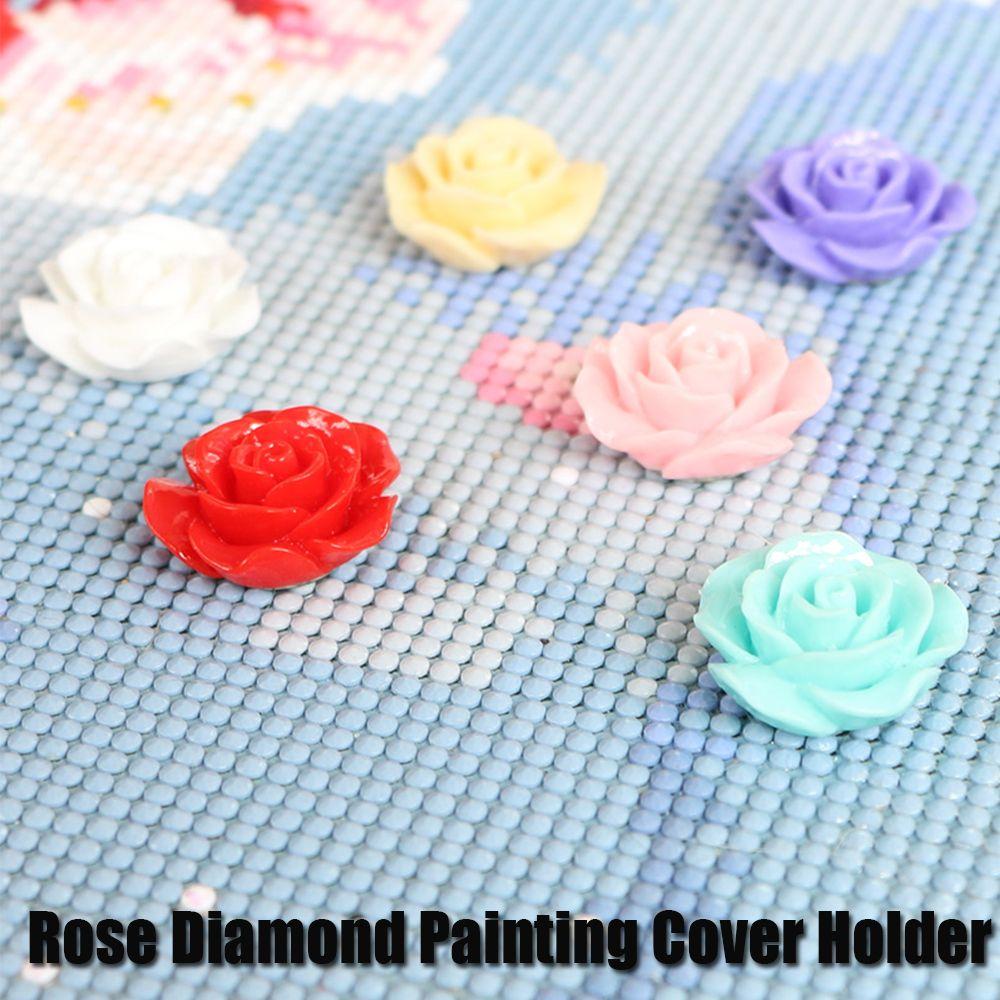 Рамка-чехол Магнитный чехол Магнит для сердцевины Локатор Держатель для бриллиантов «Роза» Держатель для чехла для алмазной мозаики