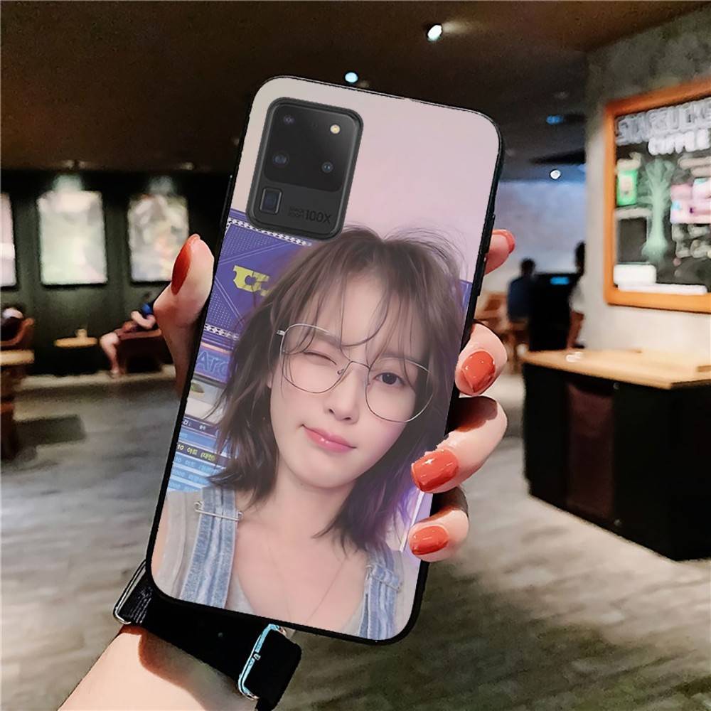 Корейский чехол для телефона с изображением певицы L-Lee Ji Eunes Для Samsung S 24 Fe 25 Ultra Plus 20 Lite 21 30 22 23 24 22 Ultra 5G Fundas