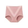 «Женские бесшовные трусы из чистого хлопка с высокой талией и графеном — подтяжка бедер и простой модный дизайн»