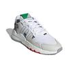 Adidas Originals Nite Jogger Leather Comfortable Sports Slip-Resistant Durable Low-Top Lifestyle Casual Shoes Unisex Casual Shoes White HP9113