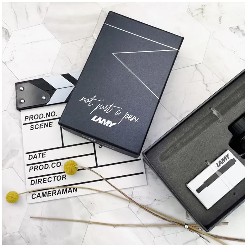 Lamy Fountain Pen LAMY Back to School Set Safari Special Gift Set bottle ink 50ML cartridge ink Matte black Fine point F size L17 (converter + +
