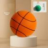 Children's Silent Indoor Basketball - High Elastic, Weighted Training Ball with Logo Print