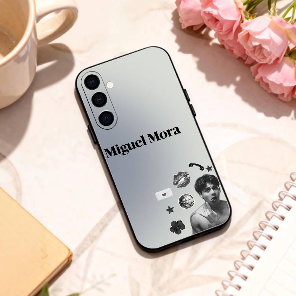 Cool M-Miguel M-Mora phone Case For Samsung Galaxy A73,A72,A71,A70,A53,A52,A51,Others Soft Black Shell