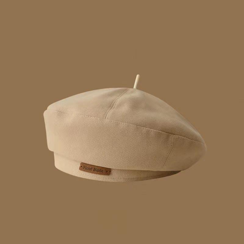 Хлопковые женские береты зимние шапки винтажная французская клетчатая военная кепка шляпа художника осень-зима уличный восьмиугольный берет кепки