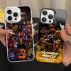 F-FNAF Пять ночей с Фредди Чехол для телефона для iPhone 17 16 15 14 13 12 11 Pro Max Plus Pro Цветной чехол