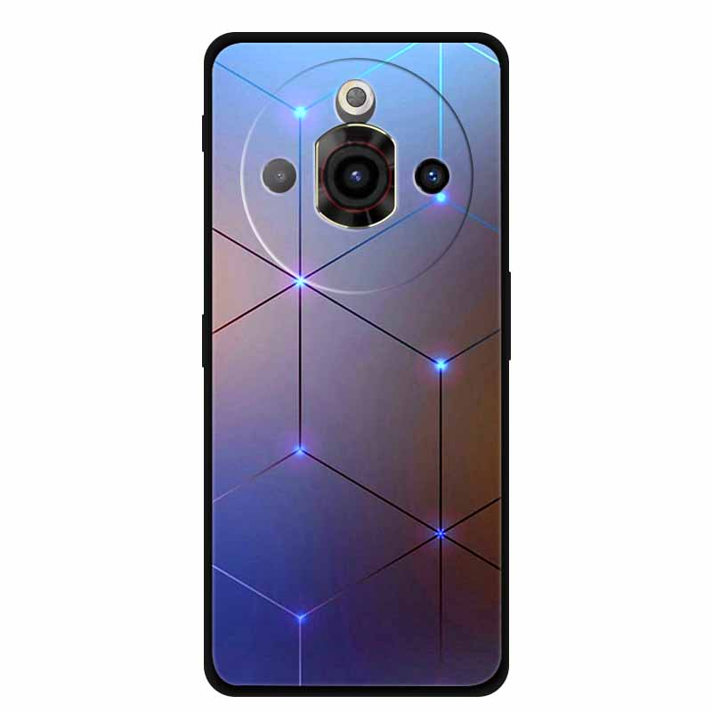 Чехол для ZTE Nubia Focus Pro 5G Мягкий бампер для Nubia Focus Pro Черные силиконовые чехлы для телефона Nubia Focus Pro 5G Защитный чехол