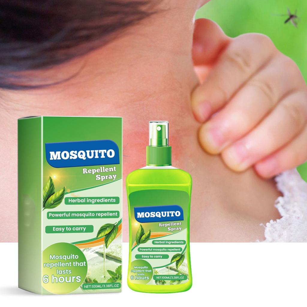 Спрей от комаров Детское средство от комаров Успокаивающее средство против зуда Спрей от комаров 100 мл