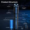 Philips SFL6166/93 LED Flashlight Type-C Rechargeable Zoom Waterproof Outdoor Torch