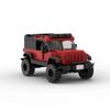 MOC Jeep Wrangler Off-Road Vehicle for Lego-Compatible DIY Building Blocks Model