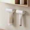 White Toothpaste Squeezer Plastic Toothpaste Dispenser Holder Toothpaste Clip  for Bathroom