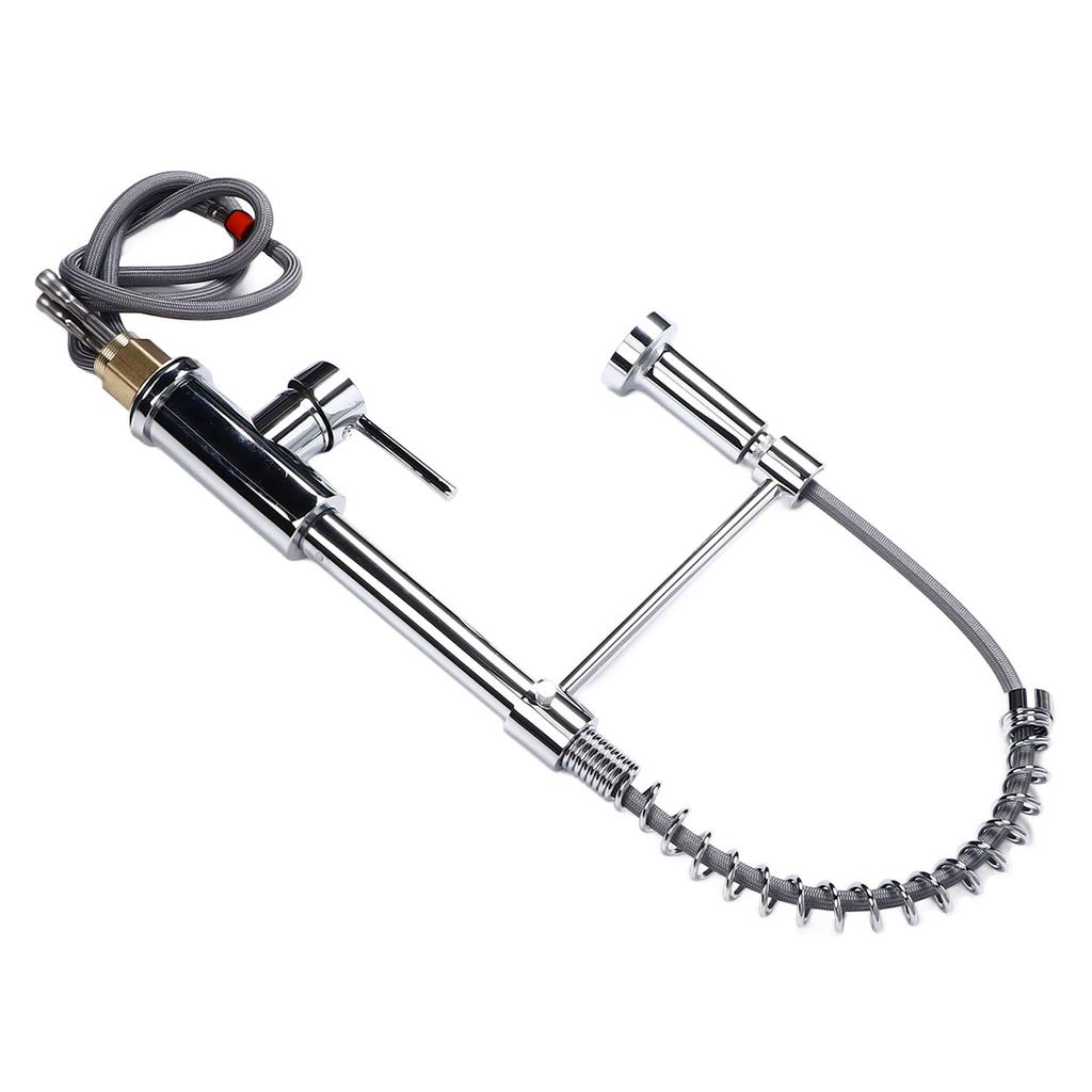 Выдвижной кран с поворотом на 360 градусов для мойки горячей и холодной воды из нержавеющей стали