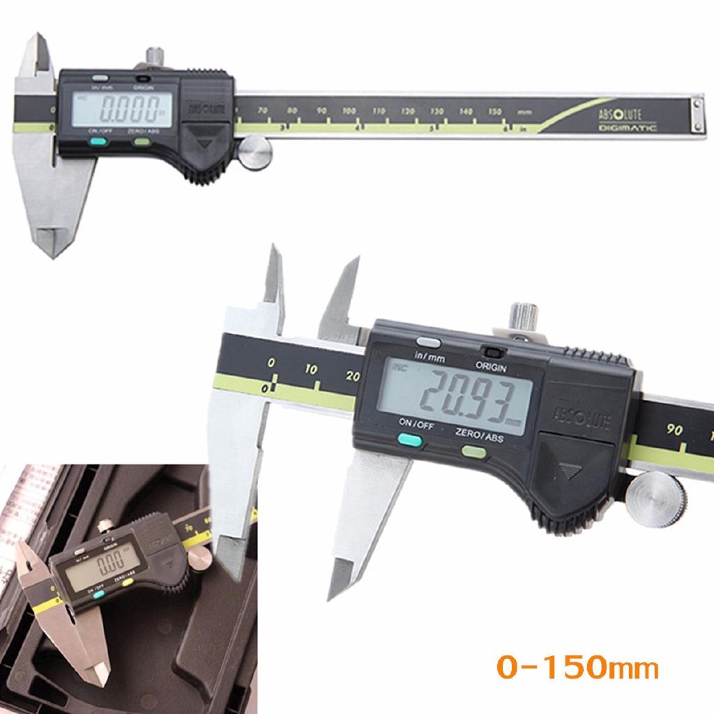 Internal 0-150mm / 0.01 Paquimetro Micrometer 500-196 Micrometer New Stainless Steel Electronic Vernier in LCD