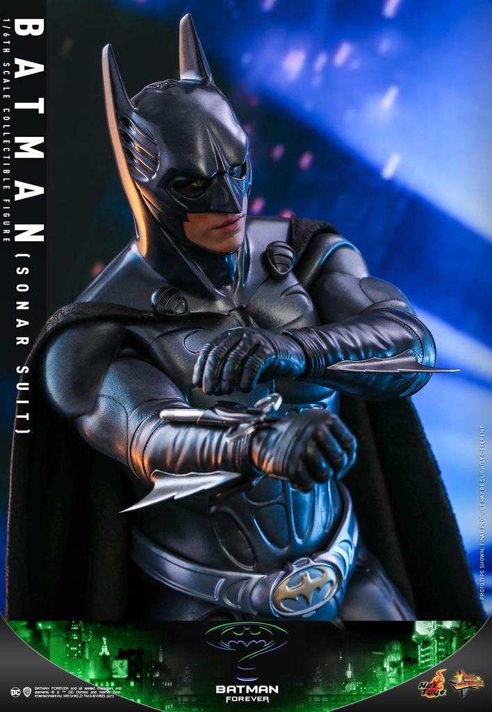 Movie Masterpiece Batman Forever Batman Suit Scale Figure Black (Sonar Version) 1/6