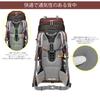 Рюкзак 80 л, альпинистский рюкзак большой емкости, альпинистская сумка, большой мешок для кемпинга, походов, предотвращения стихийных бедствий, путешествия, легкий водонепроницаемый чехол от дождя