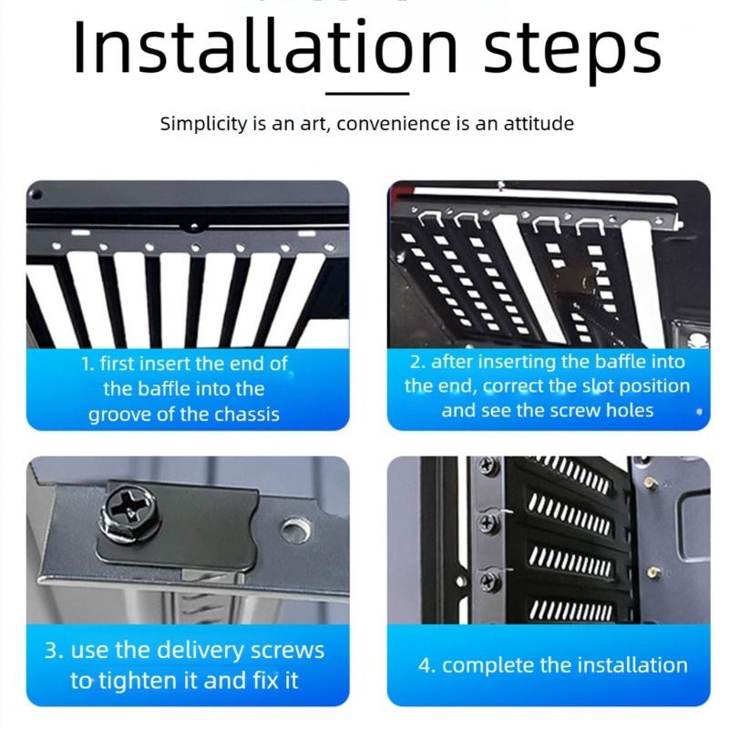 5 шт. 12 см Металлические заглушки для PCI-слотов Dust Plates для слотов расширения ПК Обеспечивают длительную защиту от пыли и износа