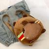Large Capacity Creative Ita Bag Cute Cartoon Doll Daypack Thickened Capybara Plush Backpack  Gifts