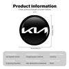 AANX1 Car Door Keyhole Lock Cylinder Protective Cover Sticker for Kia Rio K5 K2 Sportage Ceed Sorento Picanto Stinger Soul