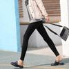Вязаные женские леггинсы с высокой талией, эластичные повседневные длинные брюки, хлопковые колготки с эффектом пуш-ап для девочек