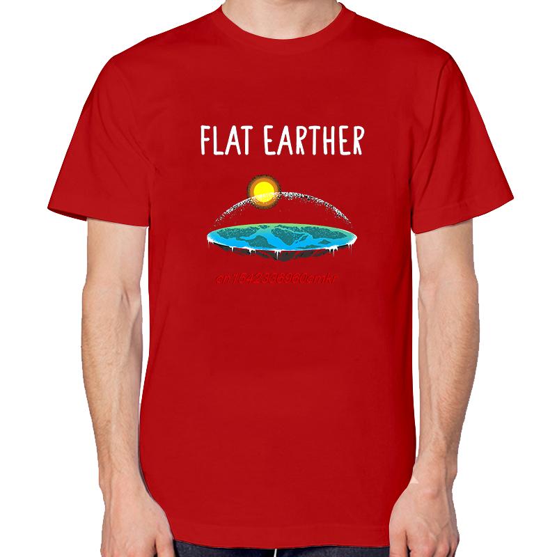 Flat Earther Shirts Graphic Tee Summer Tops Tshirt New Arrival Goods High Quality Short Sleeve Tee Fashion Unisexs Cotton Tshirt