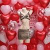 Bright Leopard Leopard Print Dress Panties with Chain Thin Belt Thong  Home