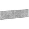 Wall Mounted Headboard DELFT Concrete Grey Engineered Wood