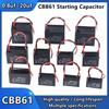 CBB61 450V Start Capacitor 1uf/1.5/1.8/2/2.5/3/4/5/6/7/8UF/10/12/15/18/20 UF Fan Ceiling Exhaust Motor Run Capacitor CBB