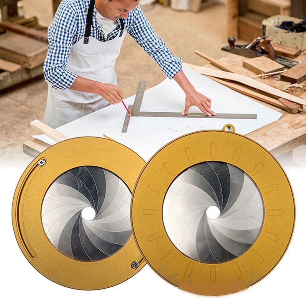 Регулируемая круглая линейка для рисования из нержавеющей стали, круглая линейка для рисования