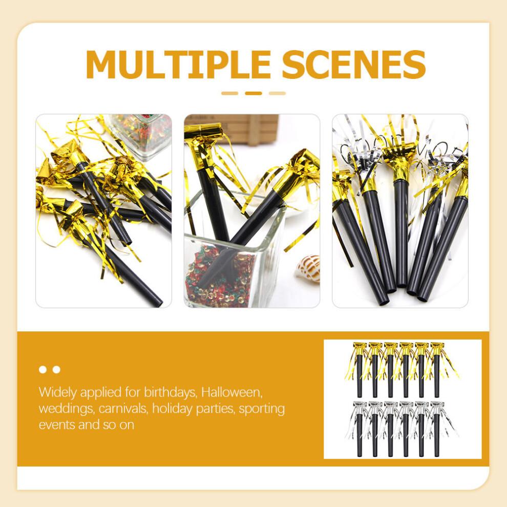 60 Pcs Dragon Blowing Toys Fringed Whistles Child