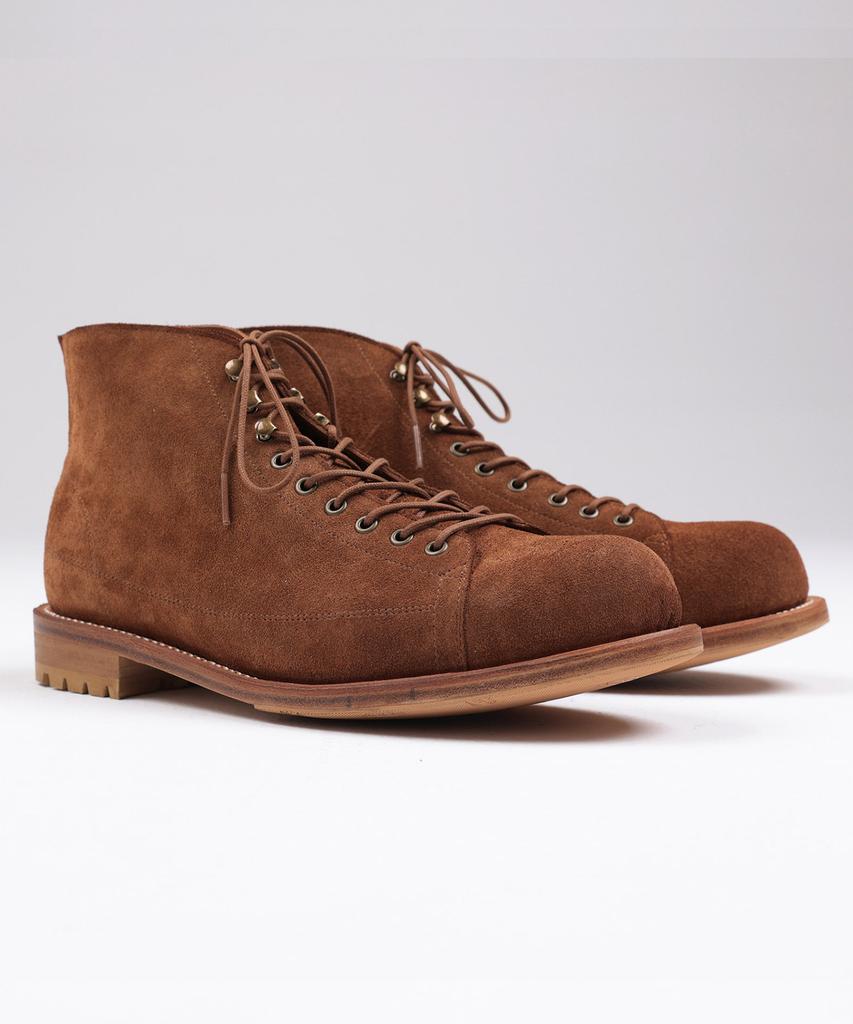 Brenowelt 908 Italian Suede 4-Inch Monkey Boots Goodyear Welt