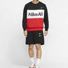 Nike Плюшевый пуловер без застежки для мужчин Черный Мужской CJ4825-011