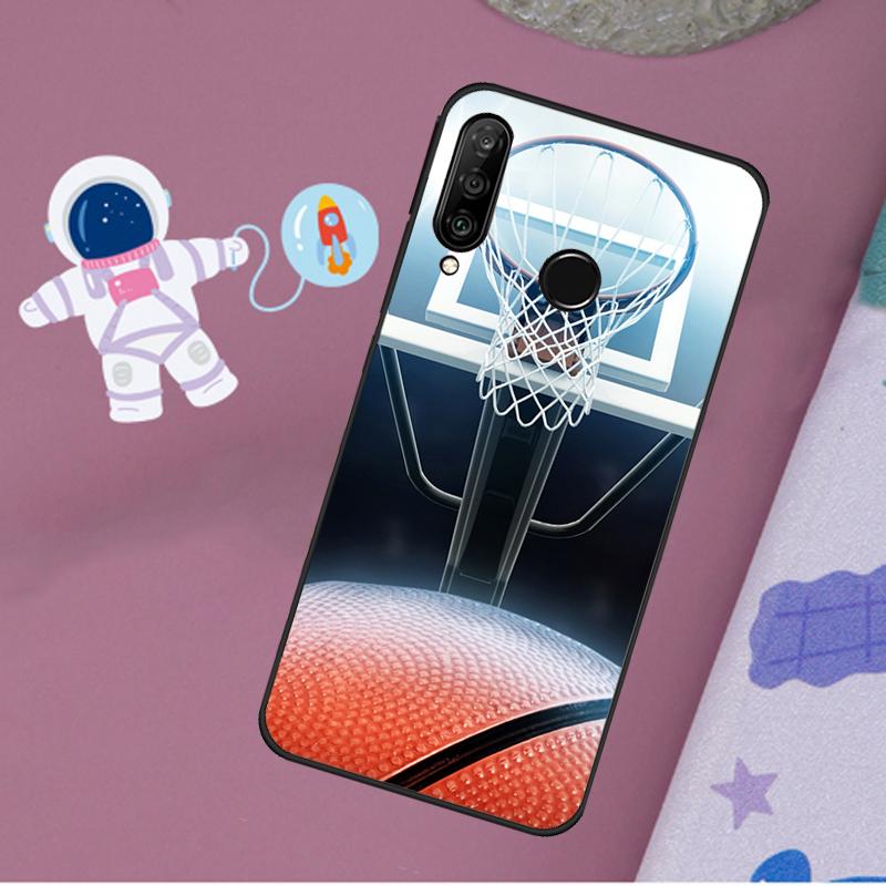 Чехол Баскетбольный для Huawei Nova 11i 7i 8i 12i 12s Y73 Y70 Y90 Y60 Y72 Y61 Y91 9 10 SE P40 Lite P30 Pro