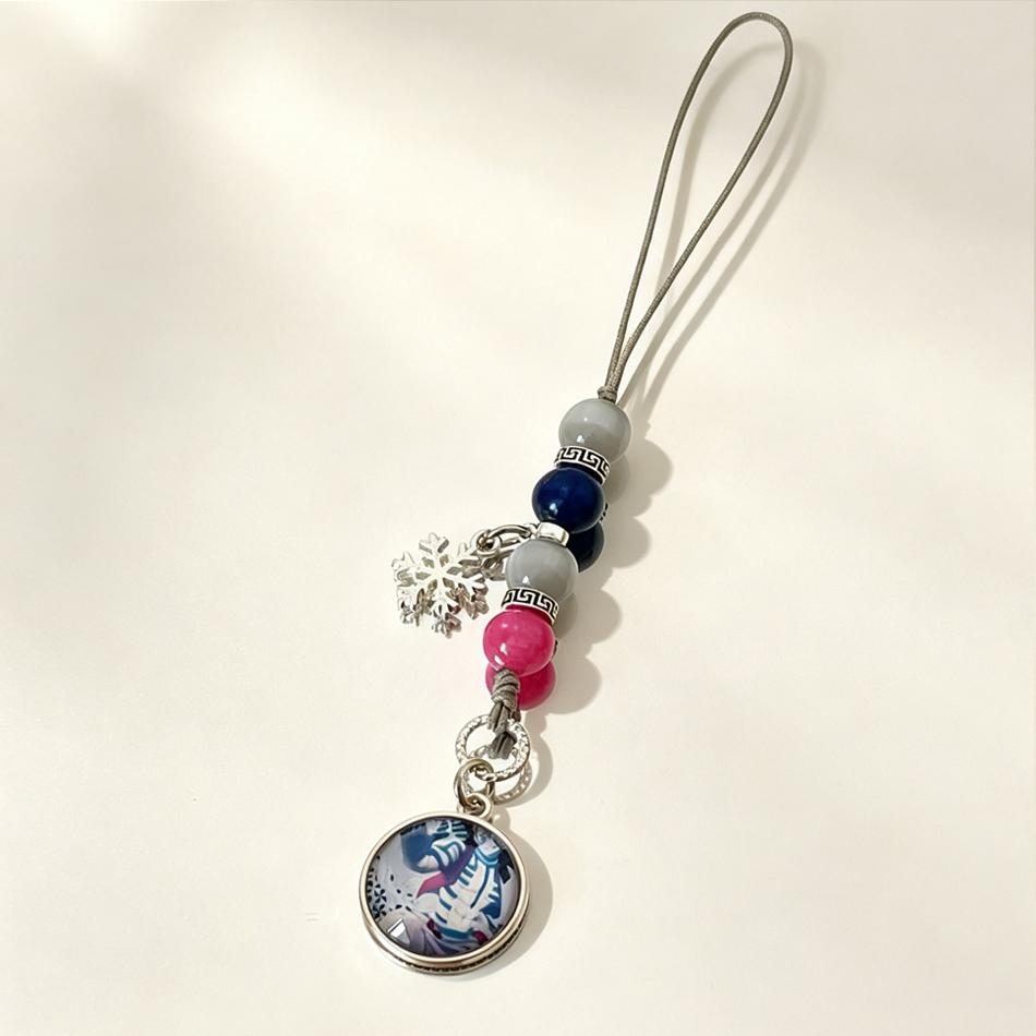 Demon Slayer Anime Tokitou Muichirou Kamado Tanjiro Kochou Shinobu Nezuko Kanroji Braided Rope Pendant Lanyard Keychain In Stock