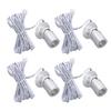 4pcs LED Display Spot Lights 5V Dimmable USB Mini Spotlight for Jewelry Showcase Porch Entryway