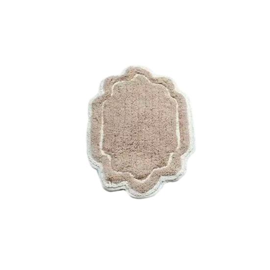 Коврик для ванной комнаты Мягкий Впитывающий Плюшевый Напольный Коврик Противоскользящий Коврик для Ванны Быстросохнущий Машинная Стирка Длинный Коврик для Ванной Ванны Раковины Туалета