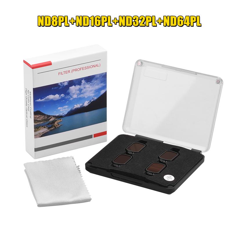 BRDRC UV CPL ND8 Lens Filters For DJI MINI 3 PRO Drone Camera Neutral Density Filter Set For DJI MINI 3 Optical Glass Accessory