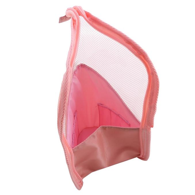 Портативная дорожная водонепроницаемая косметичка, вертикальная складная большая вместительная ручная сумка для хранения карандашей для бровей на молнии