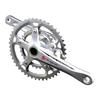Sugino OX2-901D Classic Compact Plus+ Crankset, 48/36T, 165 Mm, Silver, Shimano 10/11-Speed