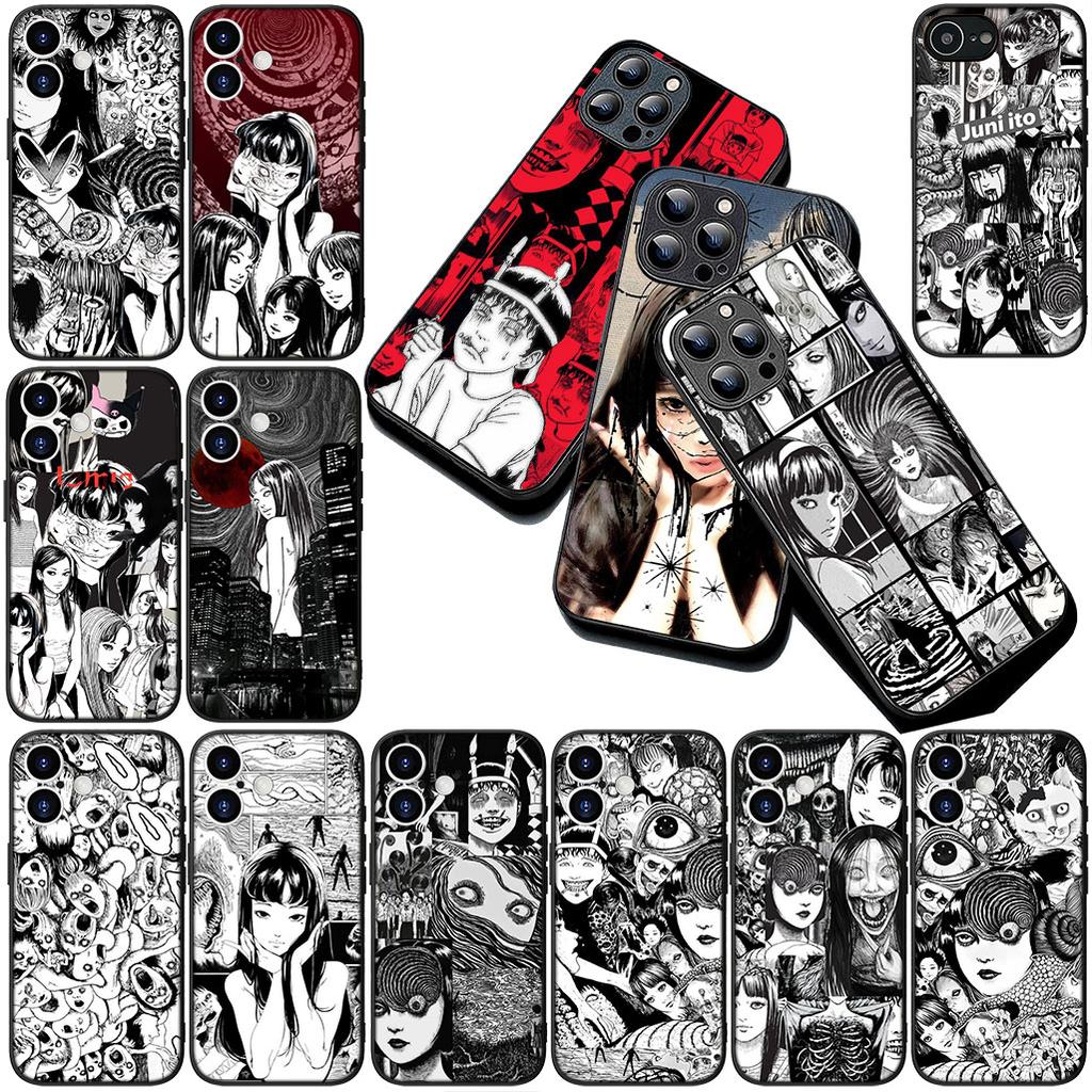 Cover for Xiaomi Redmi 15 15C A3 A4 A5 9A 9C NFC Note 9 8 9T 8T Pro Casing Silicone Phone Case Horror Junji Ito Tomie Cartoon