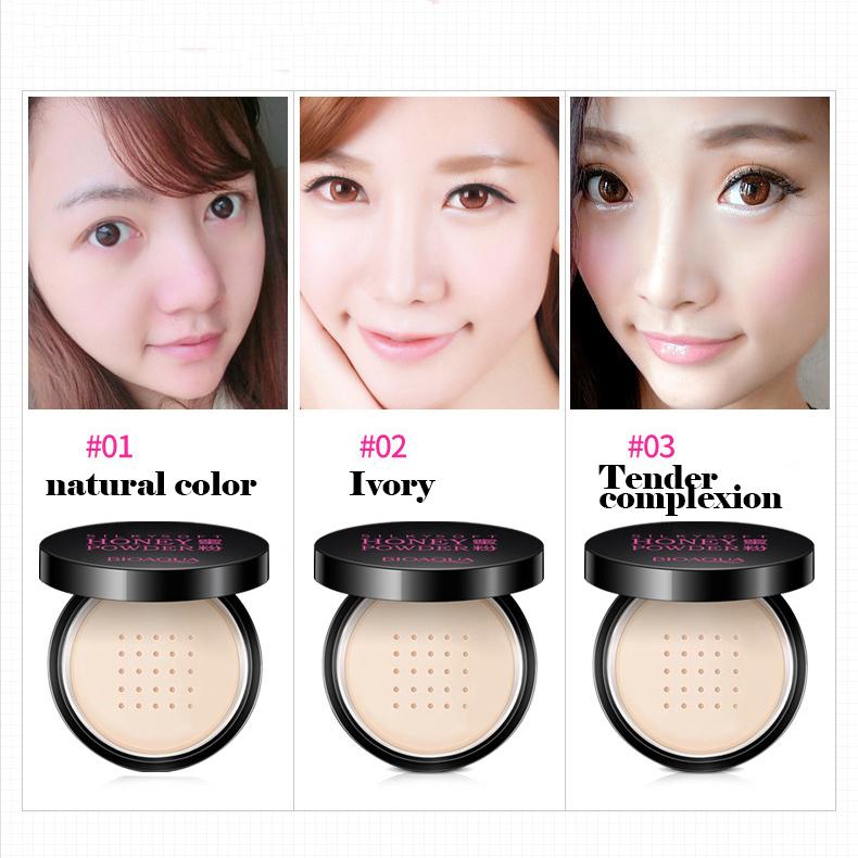 Soft and Silky Loose Powder Natural Radiance Loose Powder Concealer Light and Delicate Make-up Powder Makeup