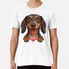 Adorable Dachshund with a Heart Premium T-Sh S To 5XL Made In the AU/USA T-Shirt