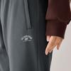 Skechers Теплые и морозостойкие прямые повседневные спортивные брюки для commuters, мягкие, удобные, вязаные, женские, низ L425W093-013P