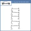 5 шт. 4141202500 41412-02500 Зажим выжимного подшипника для Hyundai I10 I20 2011-2013