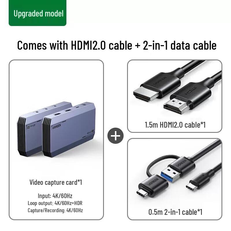 Ugreen Карта видеозахвата HDMI CM700