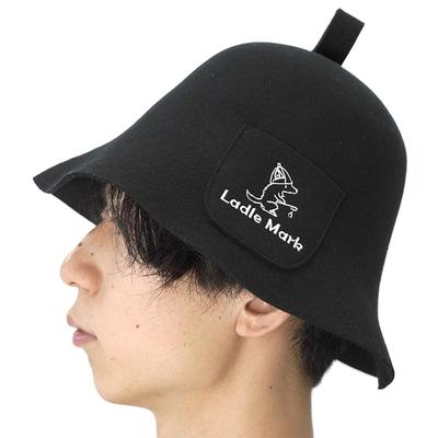 Шапка-сауна, контролируемая YouTuber Шерсть мериноса из Новой Зеландии, ручная вода, запах, тепло, гладкая, простая шерсть [Ladle Mark] 100% бесшовная, бесшовная,