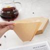 100 шт. U-образная бумага для кофеварки одноразовая кофейная воронка конусная кофейная фильтрующая бумага кафе