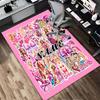 Custom Name Princess Unicorn Living Room Non-Slip Area Rug Soft Carpet for Bedroom Kids Playroom Sofa Office Home Decor Doormat